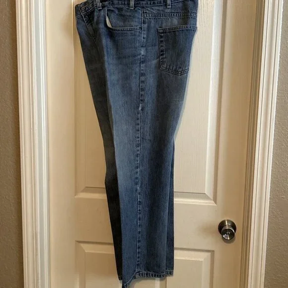 Kirkland Straight Jeans 36x30 Men’s Blue Wash [#1174) - Picture 10 of 11